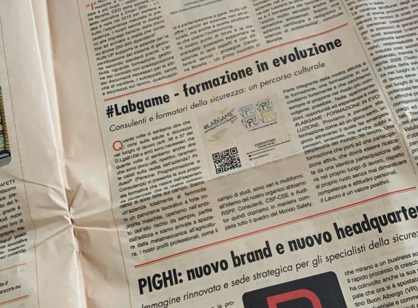 #LABGAME – formazione in evoluzione