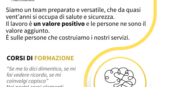 In questa immagine la nostra mission come formatori